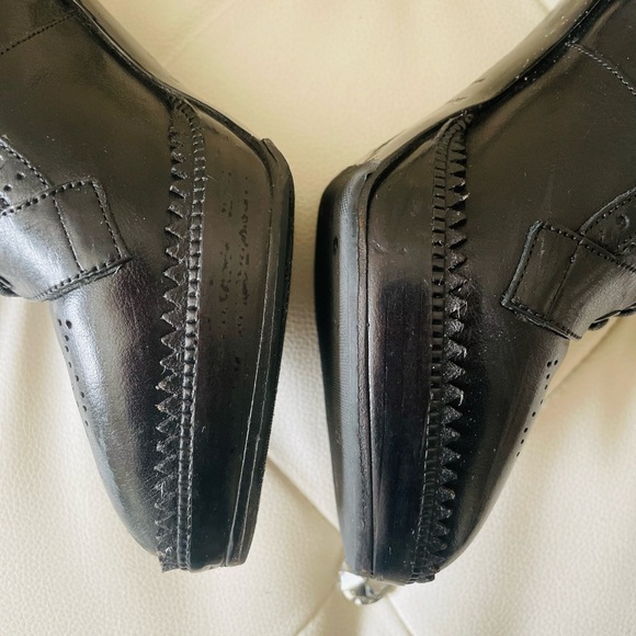 Burberry beautiful Brogue Manners boots 100 Platform Ankle 36 - Picture 5 of 11